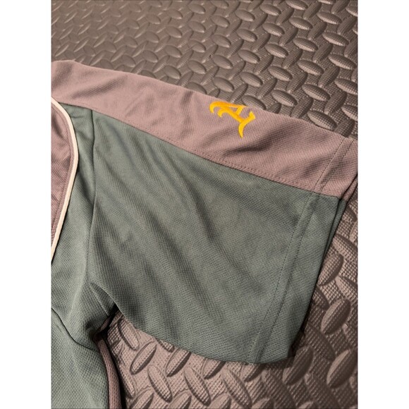 Rare VTG Majestic Oakland Athletics Jersey Shirt Mens XL MLB Stitched Grey A’s - Picture 5 of 9